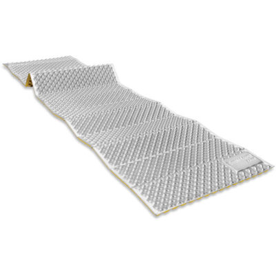 06670_tr_zlite_sol_limonsilver_regular_silver_angle_fold Thermarest - Z Lite SOL Sleeping Pad