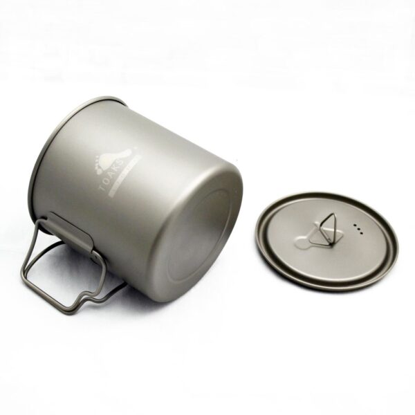 TOAKS - Light Titanium 650ml Pot (ultralight version)