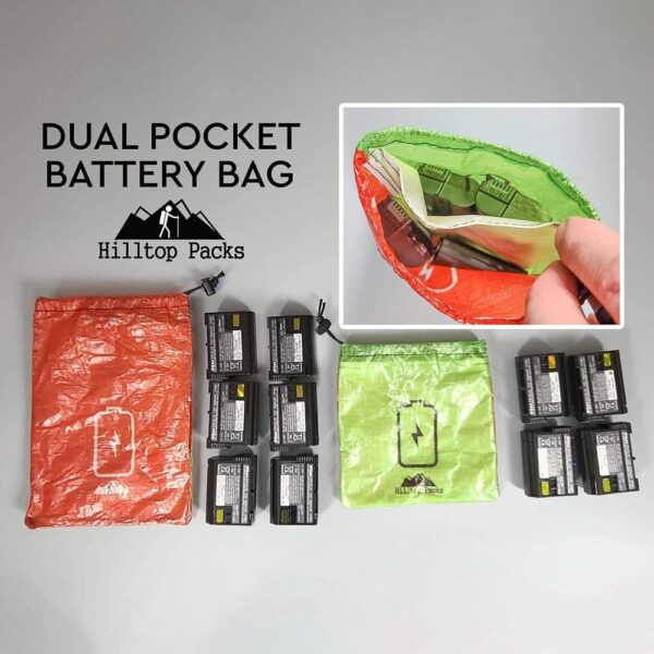 Dual Pocket Battery Bags - Hilltop Packs
