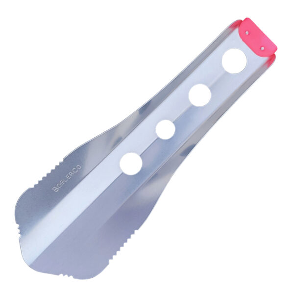 Bogler-trowel-pink-poepschepje BoglerCo - Ultralight Trowel