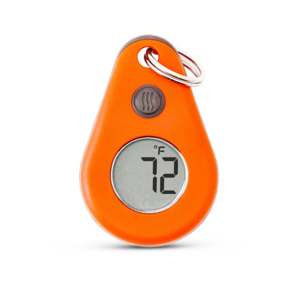 Thermodrop-zipper-thermometer-orange Orange ThermoWorks ThermoDrop zipper-pull thermometer