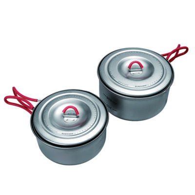 ECA535_Ti U.L. Pot 600+900 (1) Evernew - Ti U.L. Pot 600 + 900 ml