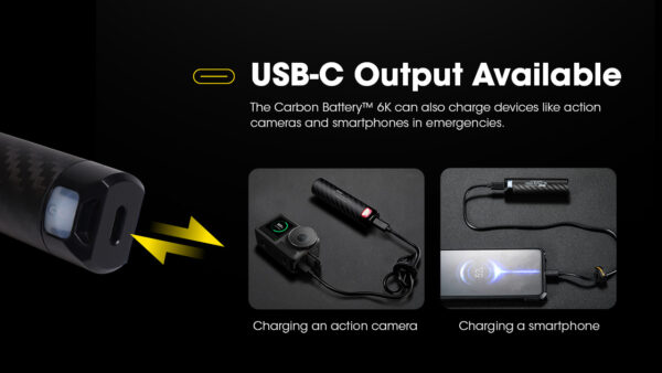 nitecore-carbon-battery-usb-c-powerbank Nitecore - Carbon Battery 6K - power bank