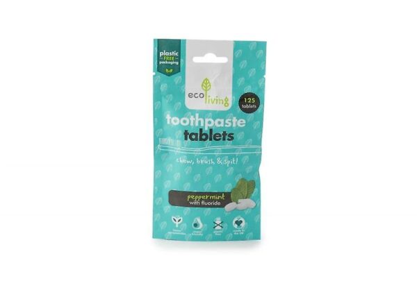 Ecoliving - toothpaste tablets - 125 pieces