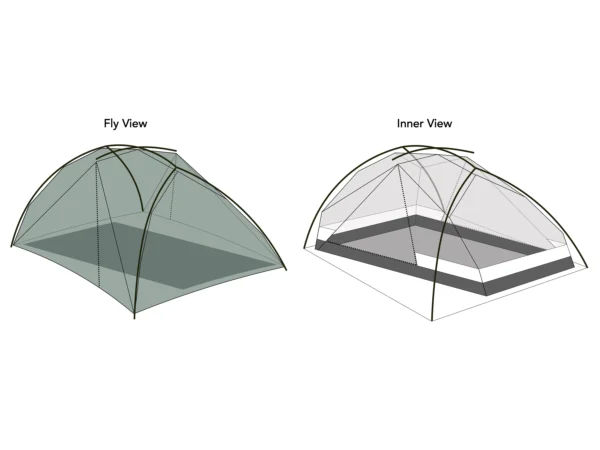 Durston - X-Dome 2 - lightweight 2 person freestanding tent