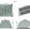 Durston - X-Dome 2 - lightweight 2 person freestanding tent