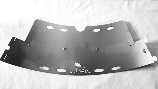 Vesuv - Titanium Windscreen for MSR Kettle 900 ml