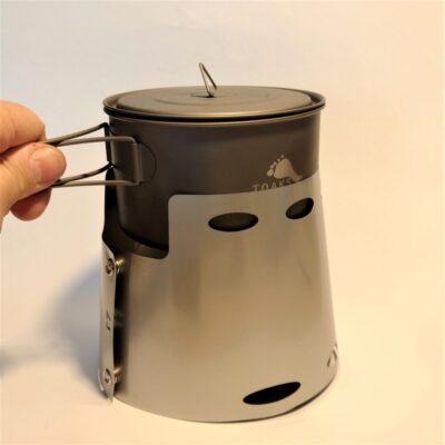 Vesuv - Titanium Windshield for TOAKS Pots