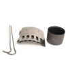 TOAKS - TiStand - Titanium Alcohol Stove Dual Stand en Wind Screen