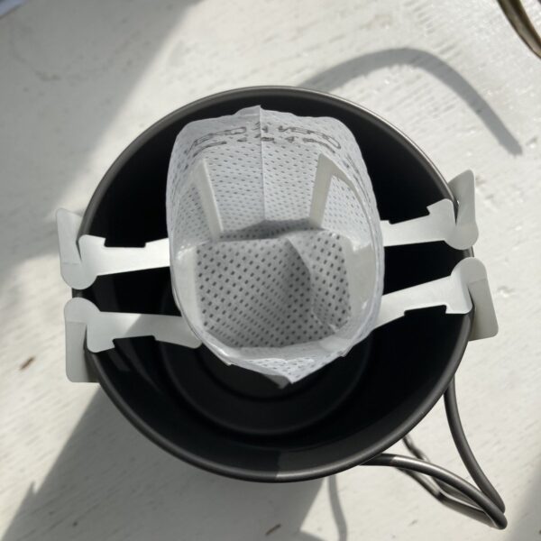 Moss Gear Coffee filter bags - DIY camping filter coffee