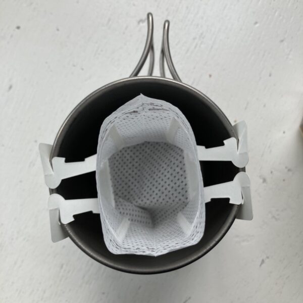 Moss Gear Coffee filter bags - DIY camping filter coffee
