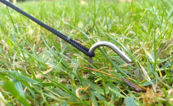Vesuv - titanium hook tent pegs - 6 pegs