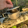 Moss Gear - Titanium Pan / Cup - Flat Version (450 or 600ml)