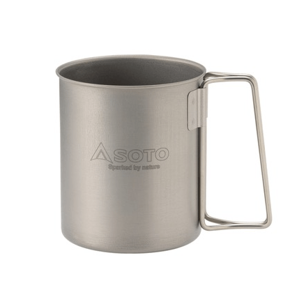 SOD-532-A.png Soto - Titanium Mug 450 - titanium cup