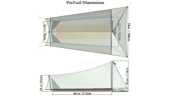 Tarptent ProTrail - 1-Person Tent
