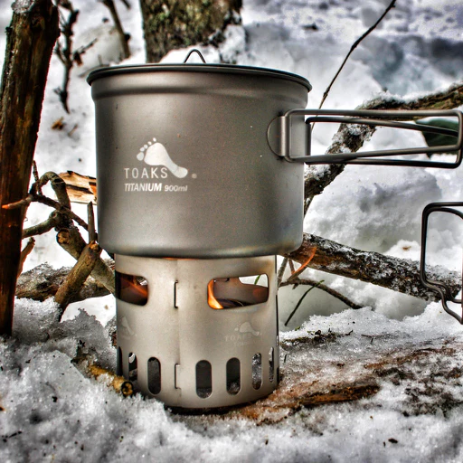 TOAKS Titanium 900ml D115mm Pot / Pan