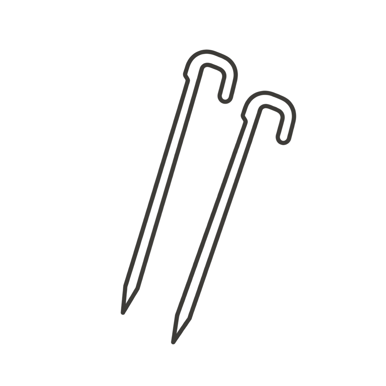 Zpacks - 6.4" Carbon Fibre Tent Stake