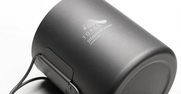 TOAKS - Double Wall 370ml Cup Titanium
