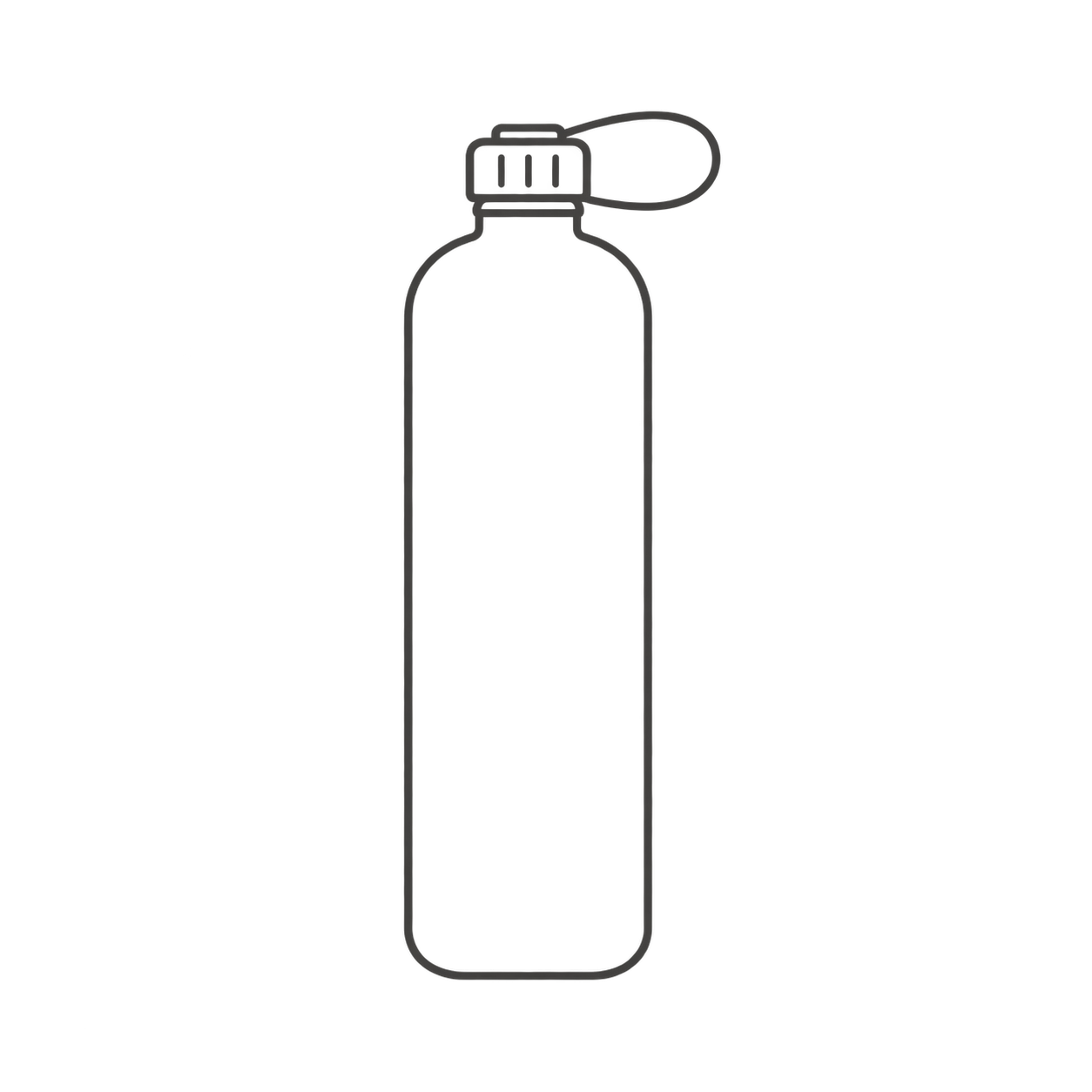 ultralight-waterbottle-icon Evernew - Aquajacket 333ml - slim flat water bottle